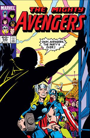 Avengers #242  cover