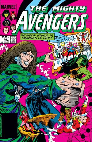 Avengers #241  cover