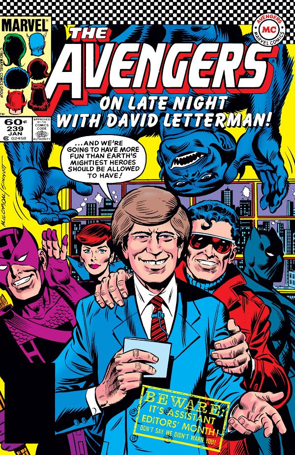 Avengers #239  cover