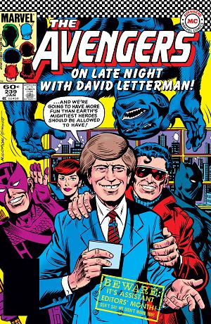 Avengers #239  cover