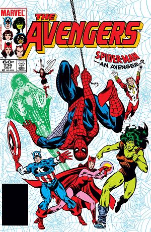 Avengers #236  cover