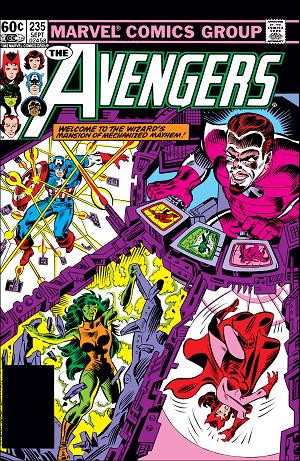 Avengers #235 cover