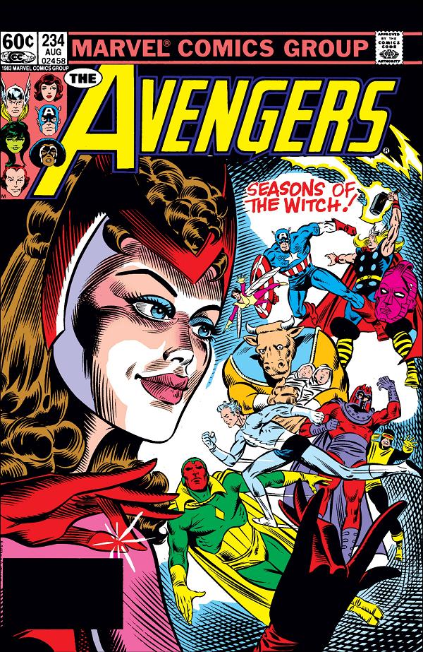 Avengers #234  cover