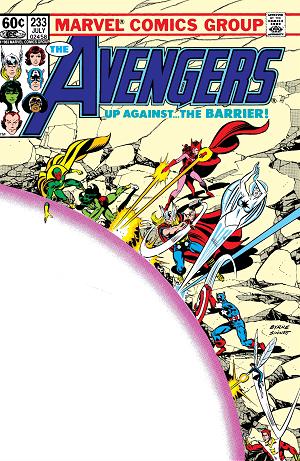 Avengers #233  cover