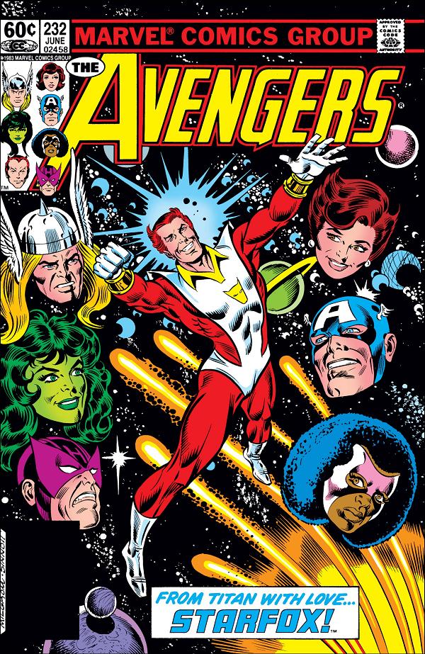 Avengers #232  cover