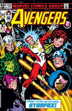 Avengers #232  cover