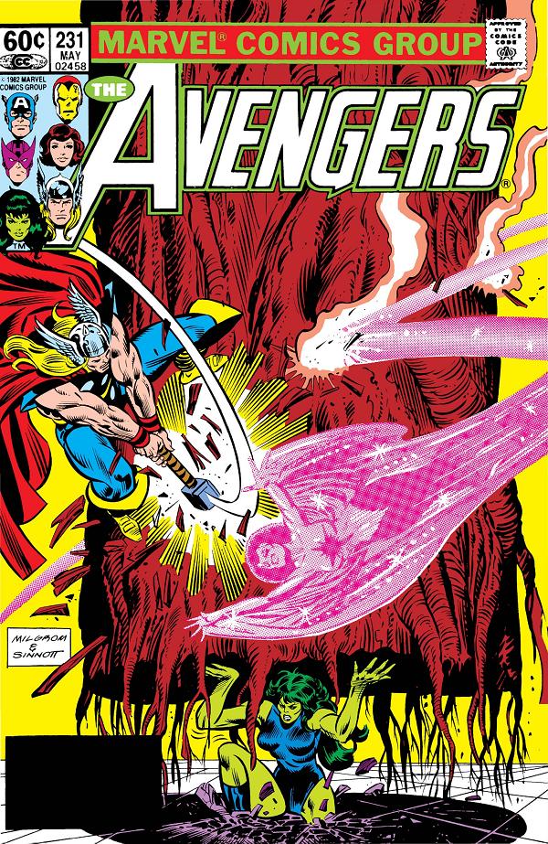 Avengers #231  cover