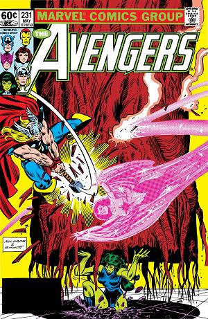 Avengers #231  cover