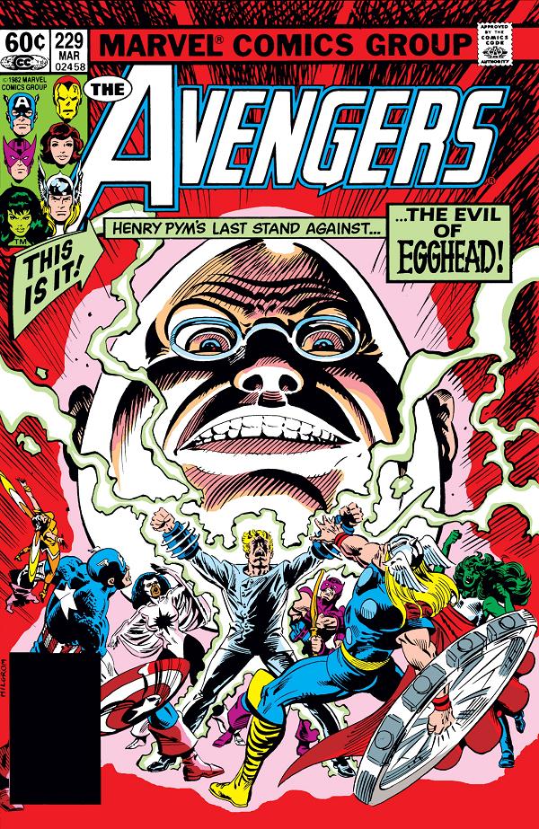Avengers #229  cover