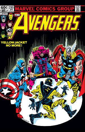 Avengers #230  cover