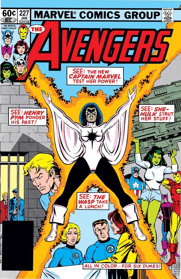 Avengers #227  cover