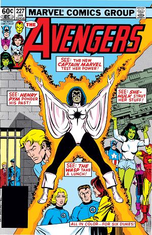 Avengers #227  cover