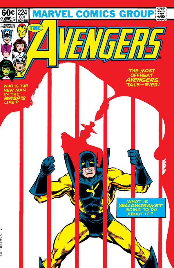 Avengers #224  cover
