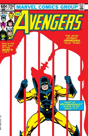 Avengers #224 cover