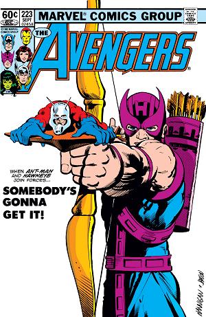 Avengers #223 cover