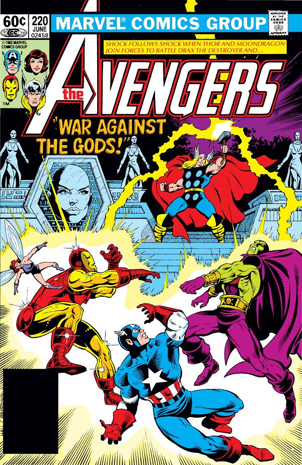 Avengers #220  cover