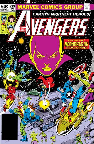 Avengers #219 cover