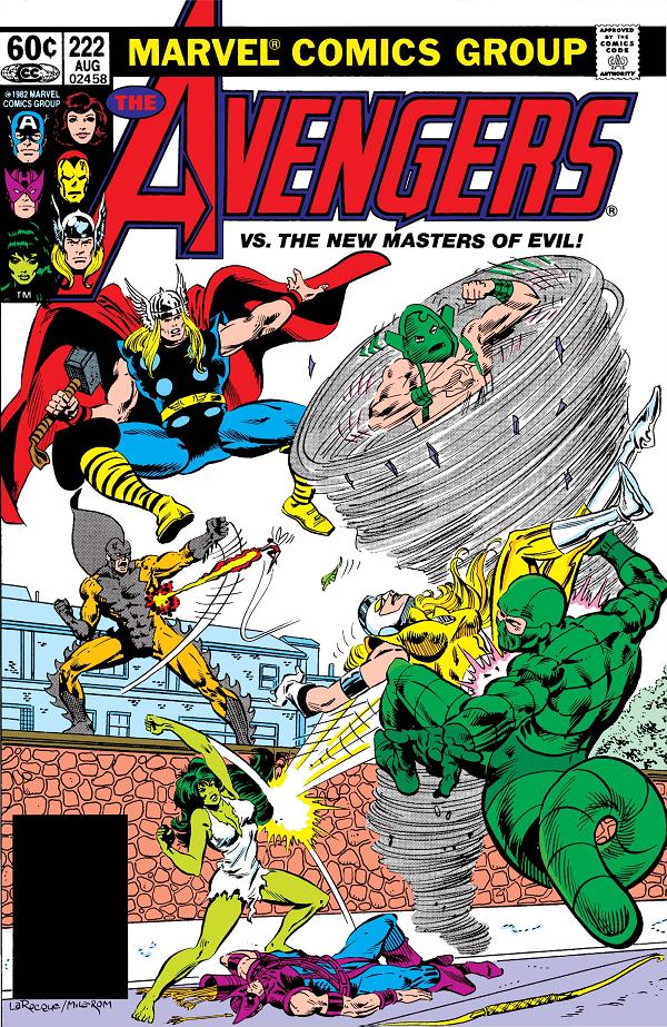 Avengers #222  cover
