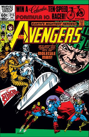 Avengers #215  cover