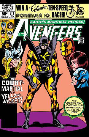 Avengers #213 cover