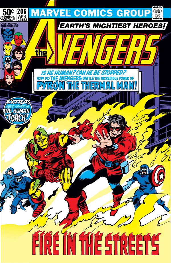 Avengers #206  cover