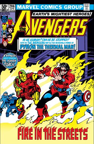 Avengers #206  cover