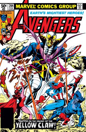 Avengers #204  cover