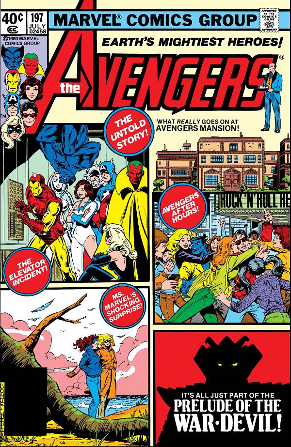 Avengers #197  cover