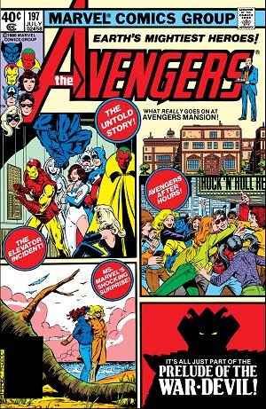 Avengers #197 cover