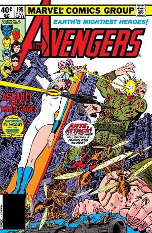 Avengers #195  cover