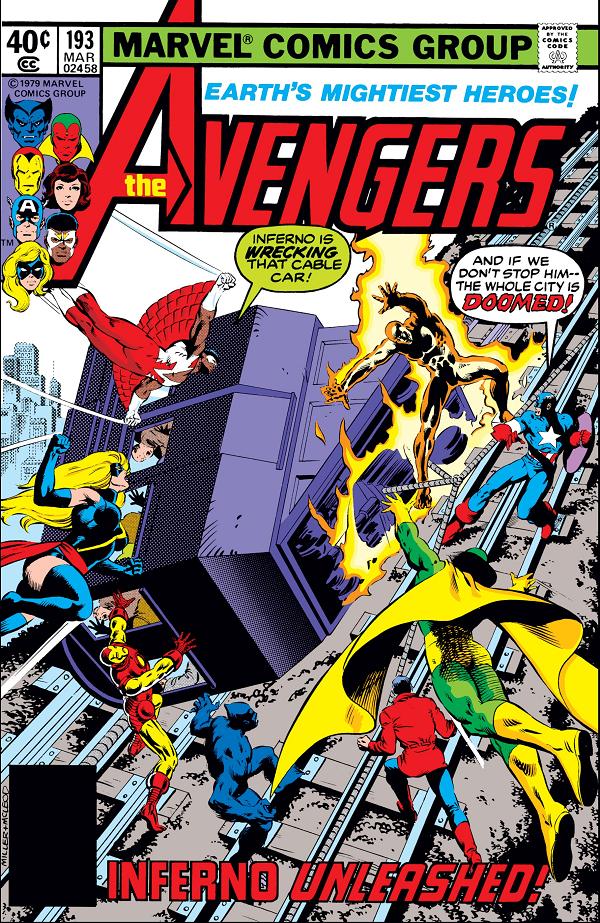 Avengers #193  cover