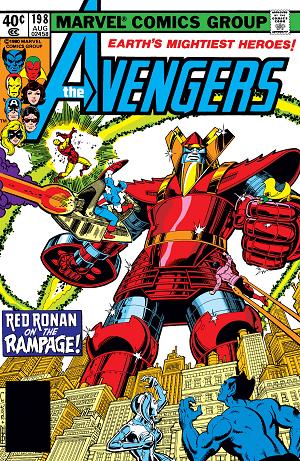 Avengers #198  cover