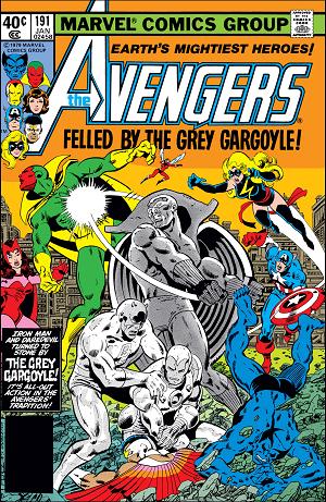 Avengers #191  cover