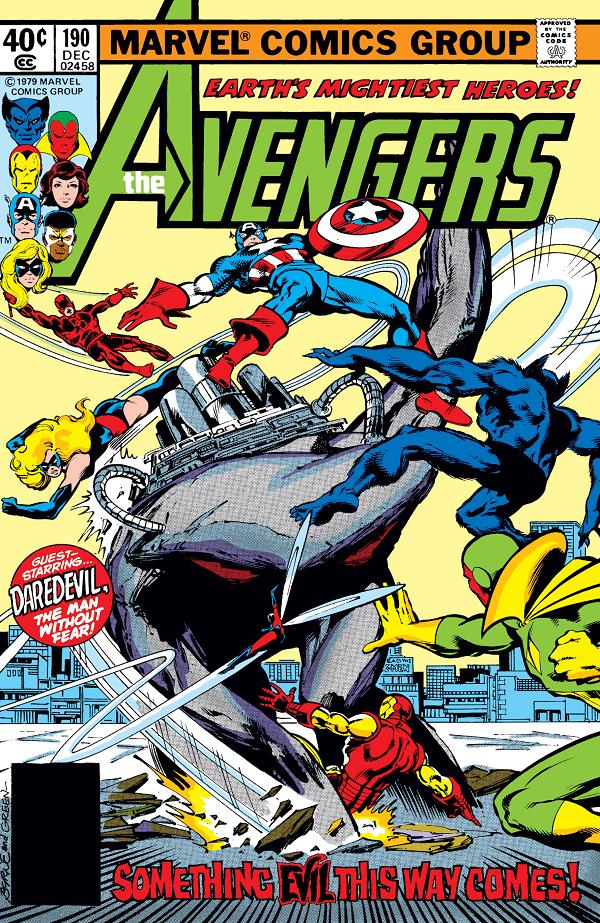 Avengers #190  cover