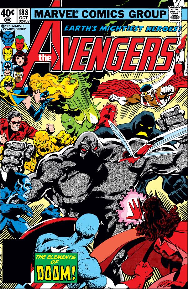 Avengers #188  cover
