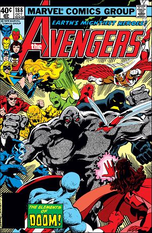 Avengers #188  cover