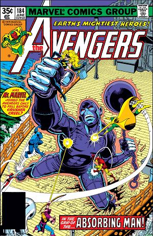 Avengers #184  cover