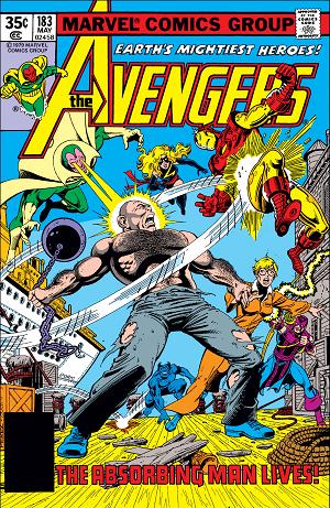 Avengers #183  cover