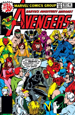 Avengers #181  cover