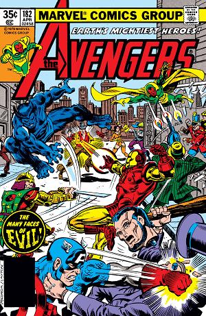 Avengers #182  cover