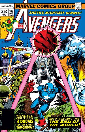 Avengers #169  cover