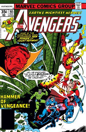 Avengers #165  cover