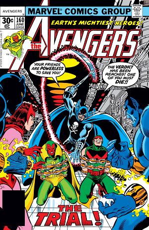 Avengers #160  cover