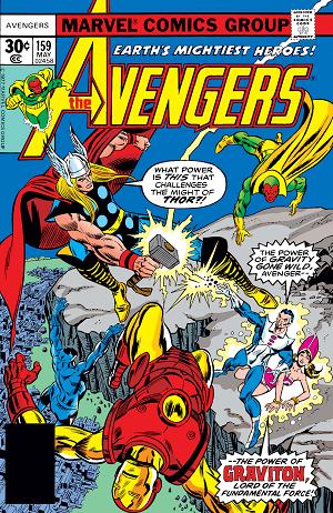 Avengers #159  cover