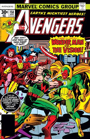 Avengers #158  cover