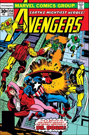 Avengers #156  cover