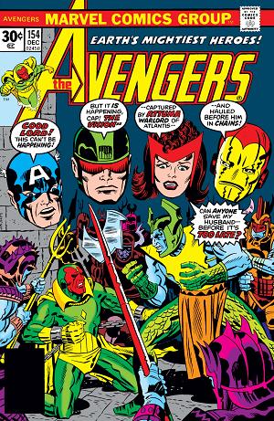 Avengers #154  cover