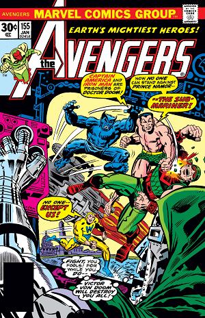 Avengers #155  cover