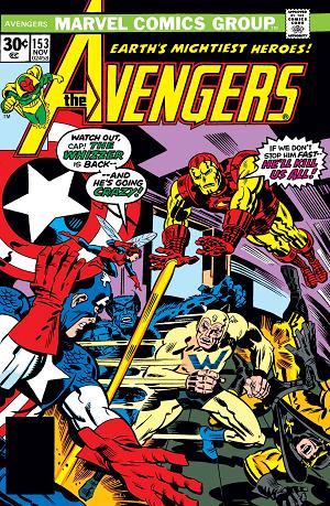 Avengers #153  cover