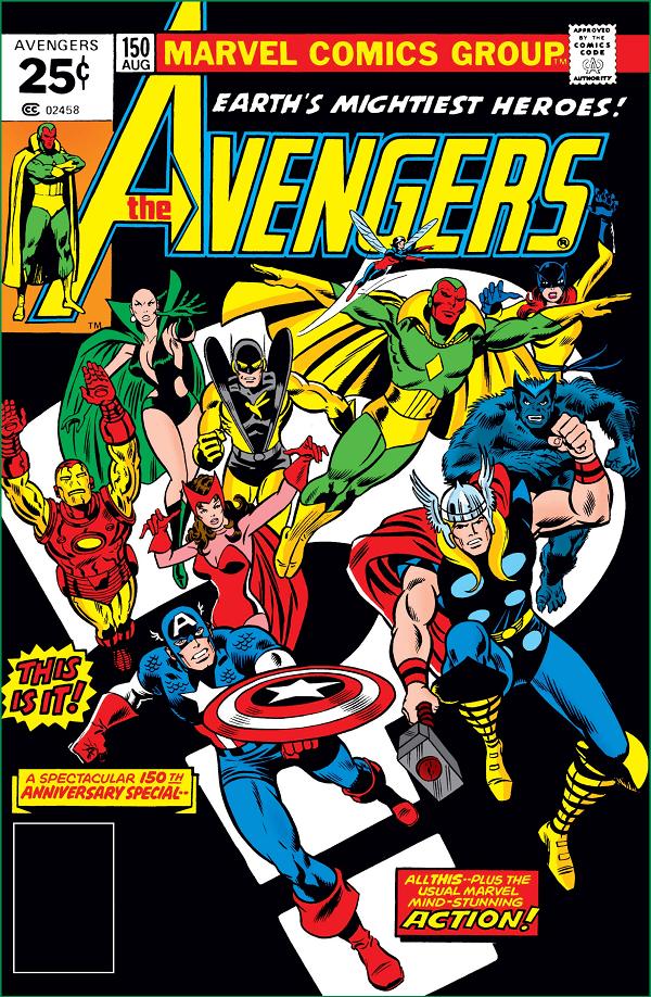 Avengers #150  cover